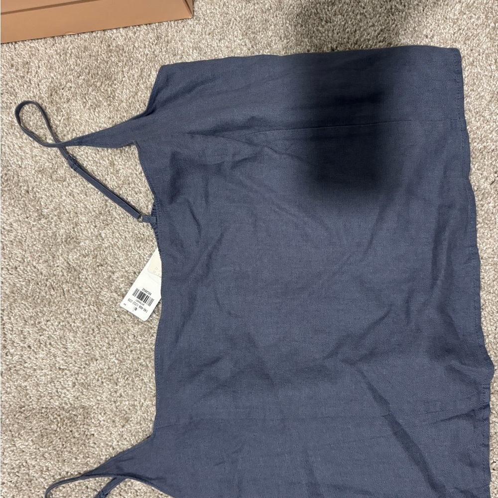 Abercrombie & Fitch Navy Textured Top